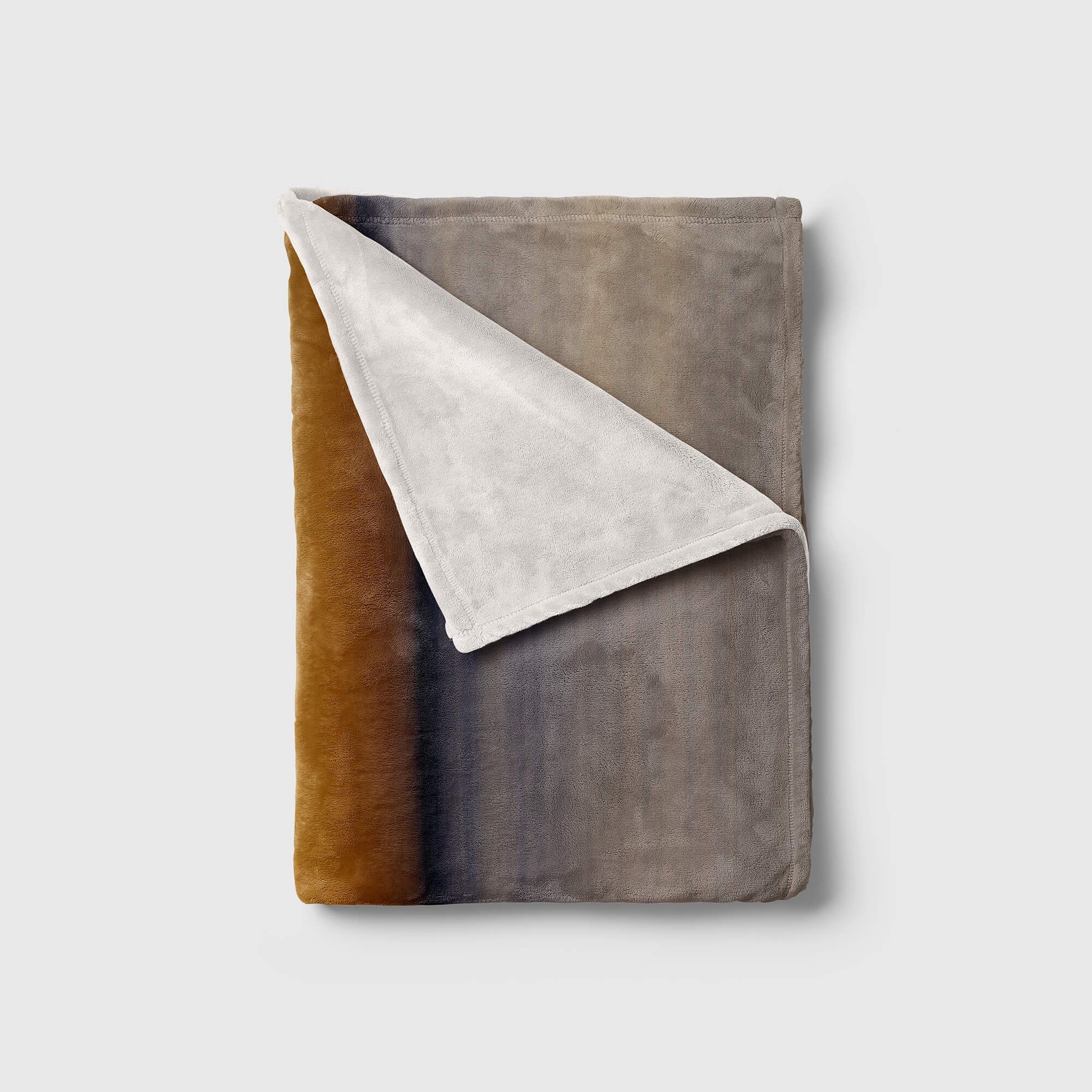 Handtuch mit Kuscheldecke Handtücher Abstrakt Fotomotiv (1-St), Strandhandtuch Handtuch Baumwolle-Polyester-Mix Art Horizont Sinus Kunstvoll, Saunatuch