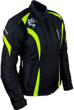 roleff Motorradjacke Latina Lady Mit Sicherheitsstreifen