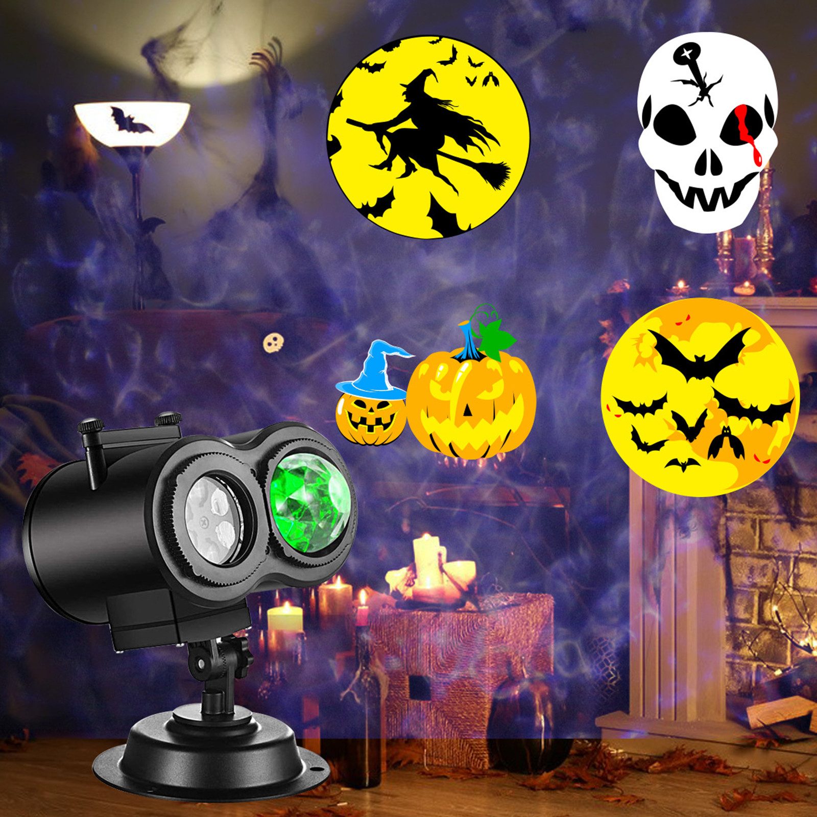 BlingBin Projektionslampe Projektor Weihnachten Aussen LED Lampe Wasserdich günstig online kaufen