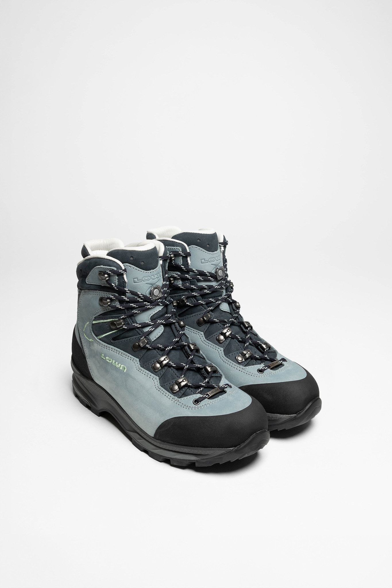 Lowa Lowa Damen Trekkingschuhe Mauria Evo LL Ws Rauchblau Mintgrün Outdoorschuh