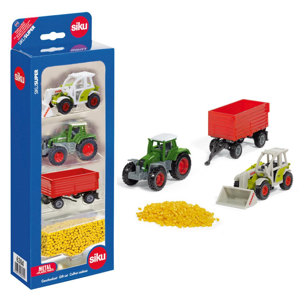 SIEPER Modelltraktor siku Geschenkset Landwirtschaft 3 Teile