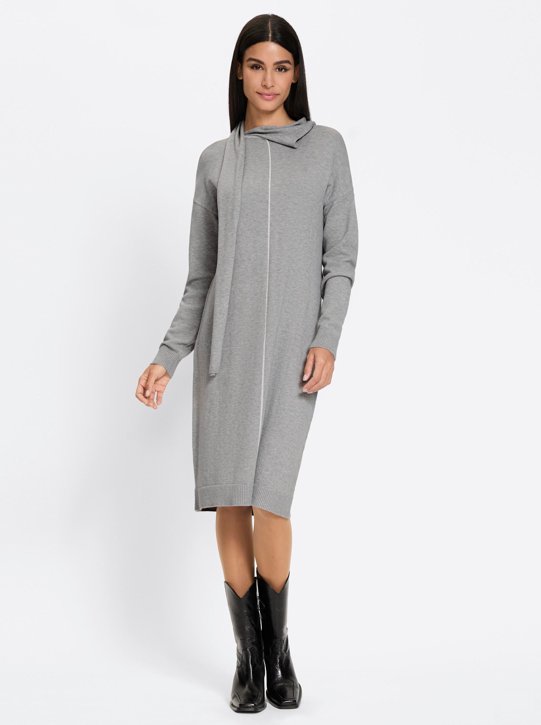 heine Strickkleid Strickkleid Langarm