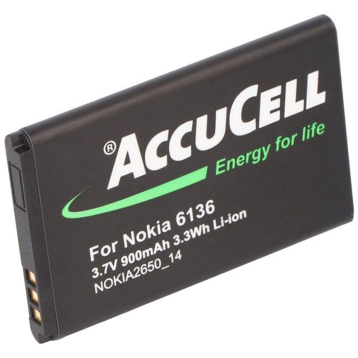 AccuCell Li-Ion-Akku 3.7V passend für BeaFon EU001B Akku S4 Smartphone-Akku