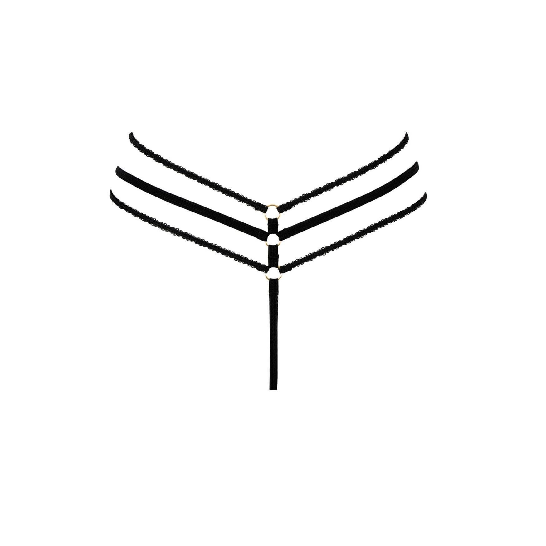 Anais apparel String-Ouvert Anais apparel Schwarzer String ouvert Aretusa - (2