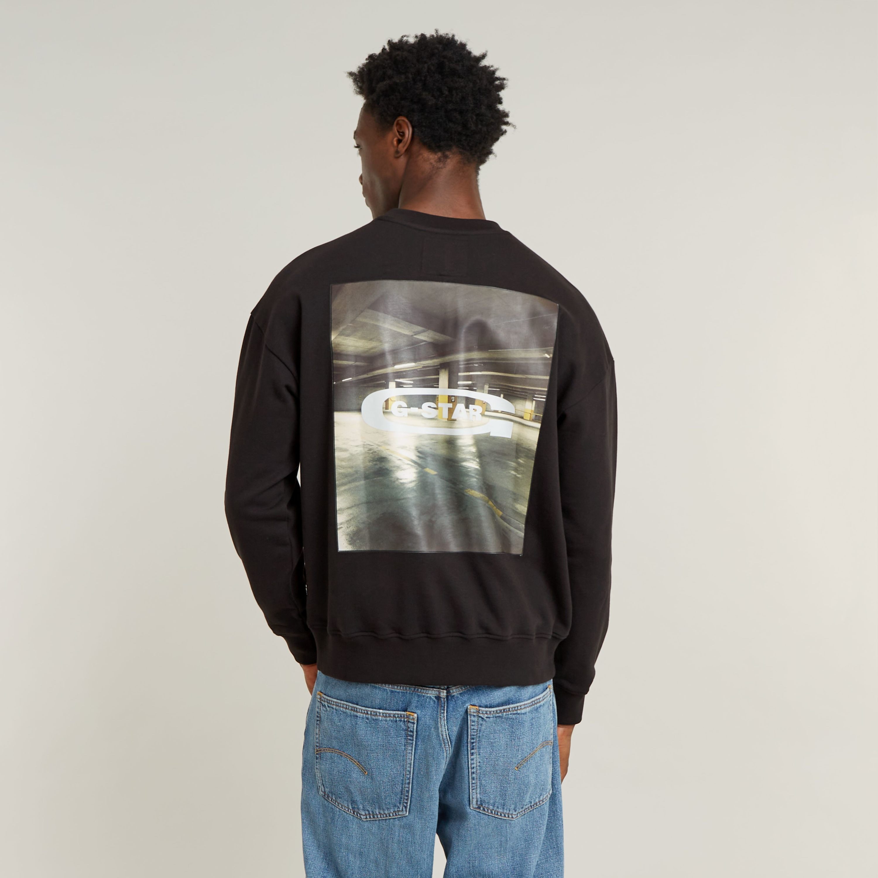 G-STAR Sweatshirt Photo Back Print günstig online kaufen