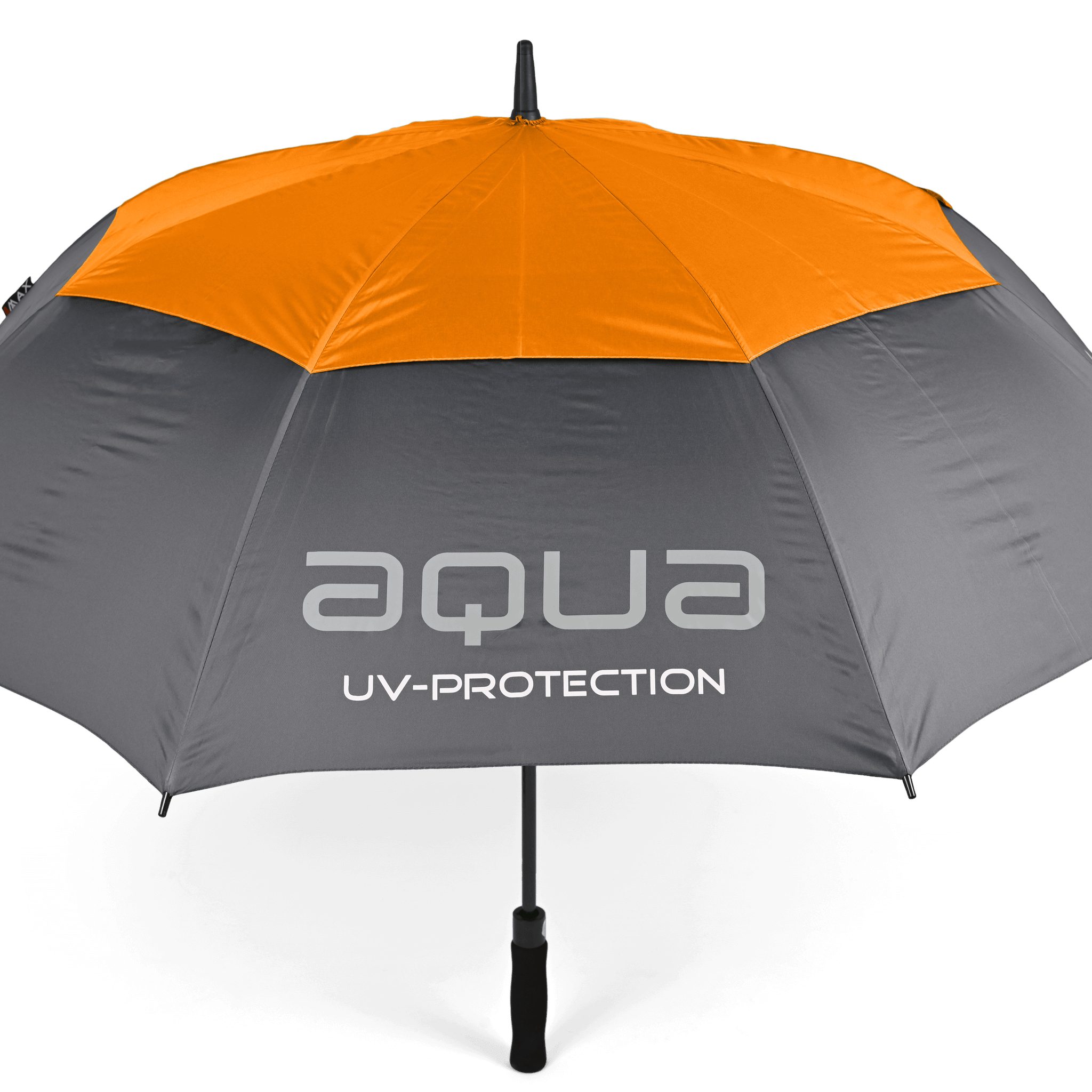 BIG MAX Golfregenschirm I-Dry Aqua Golf-Regenschirm mit UV-Schutz (132 cm), UV- und Sonnenschutz, besonders leicht durch Kohlefaser Stiel