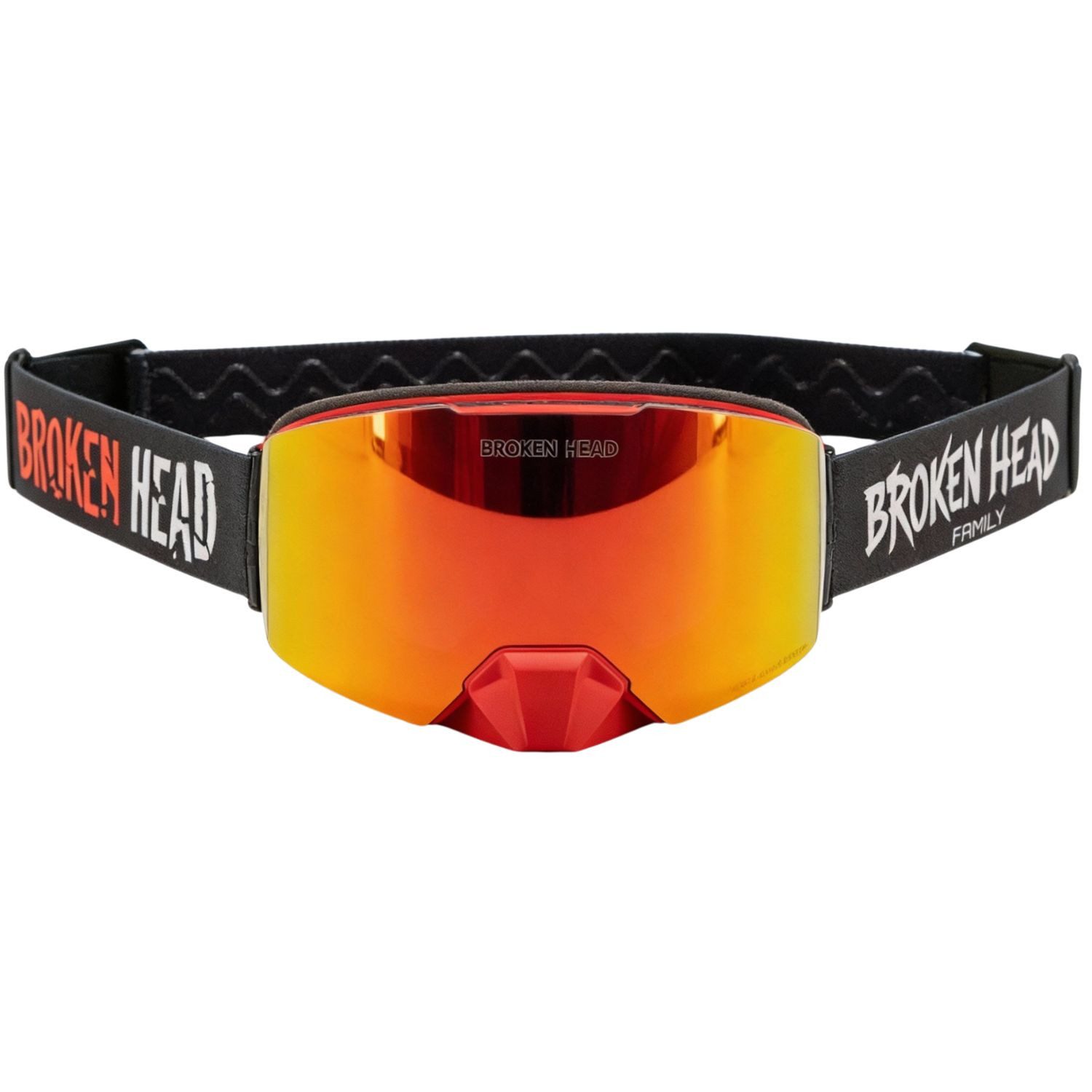 Broken Head Motorradbrille MX-Madrex, Magnetisches Glas