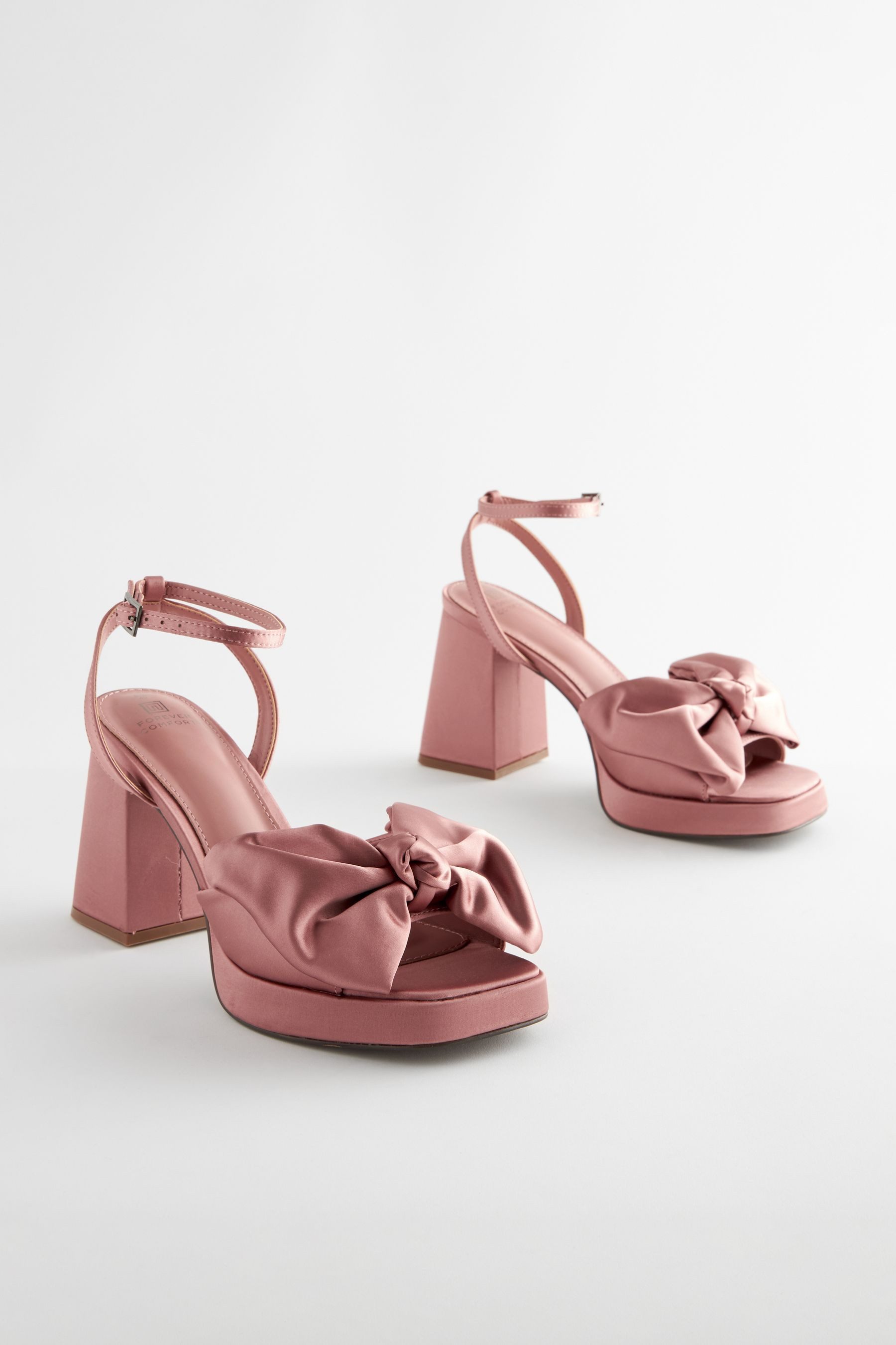 Next Forever Comfort® Plateausandale mit Schleife günstig online kaufen