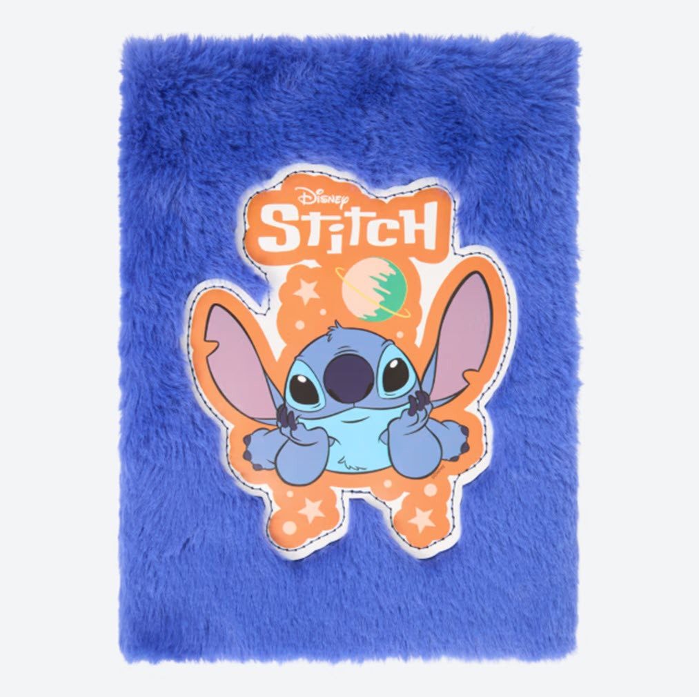 Disney Notizbuch Disney Stitch Plüsch Notizbuch A5