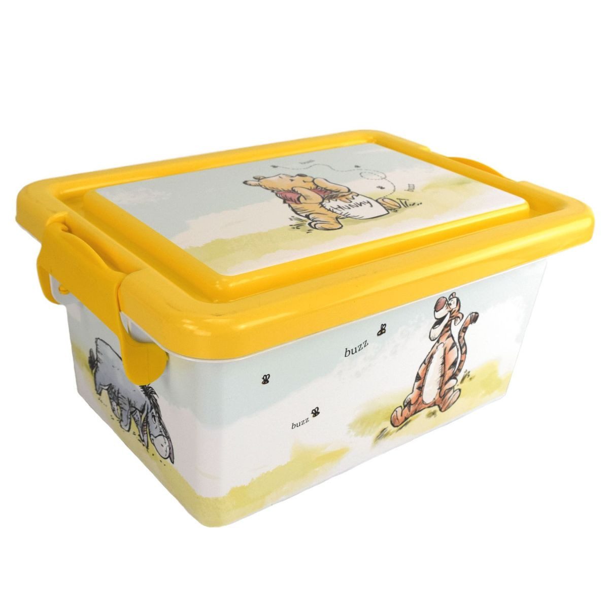 Stor Stapelbox Spielzeugkiste Disney Winnie Pooh Stapelbox Aufbewahrungsbox (1 St), stapelbar, mit Deckel