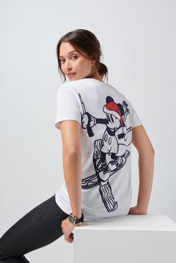 Next Print-Shirt Lizenziertes Disney-T-Shirt Weihnachten (1-tlg)