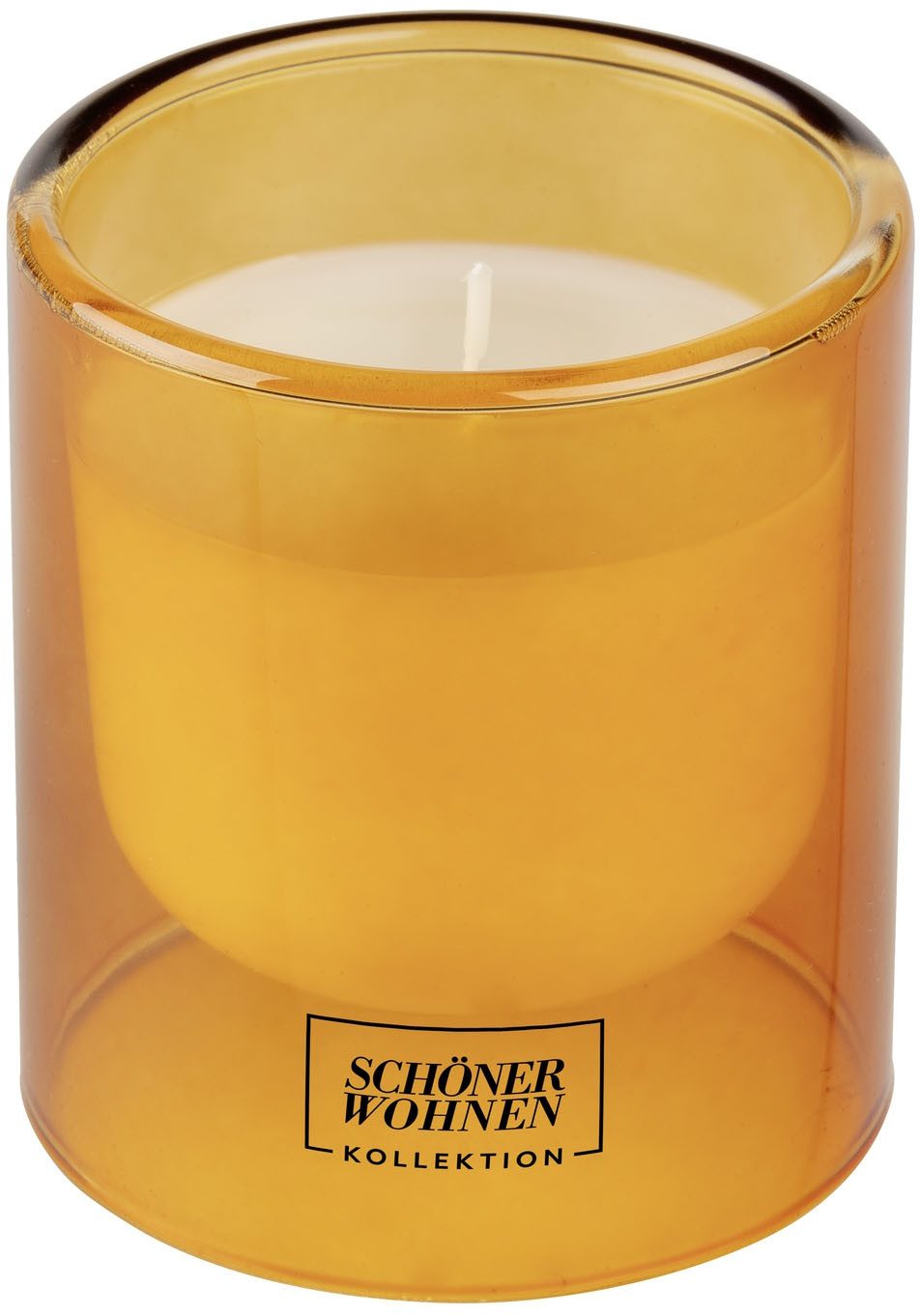 SCHÖNER WOHNEN-Kollektion Duftkerze »Vanilla S« (1-tlg), im Glas, lieblicher & verwöhnender Duft, Brenndauer 20 - 25 Stunden