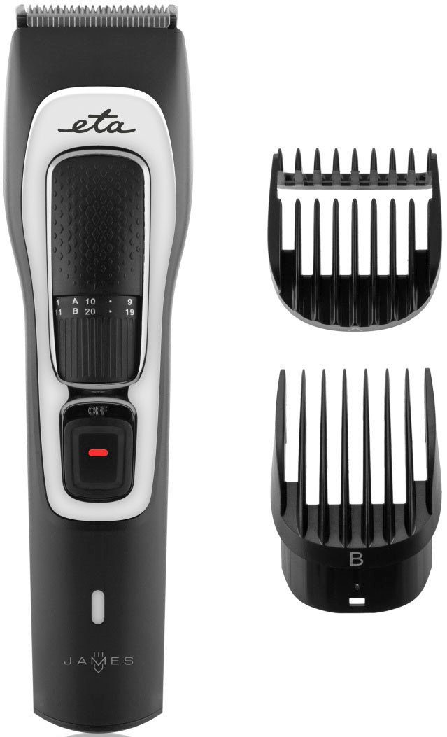 eta Haar- und Триммер для бороды James ETA634190000, incl. Reisebeutel, Schnittlänge 1-20 mm