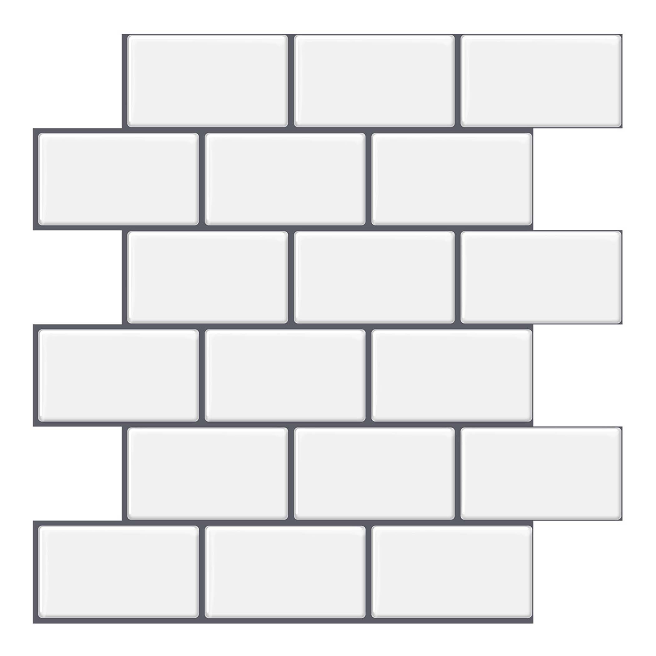 Zaewry Fliesenaufkleber 10-Stück küchenrückwand klebefliesen fliesen (30.5x30.5cm) (10 St)