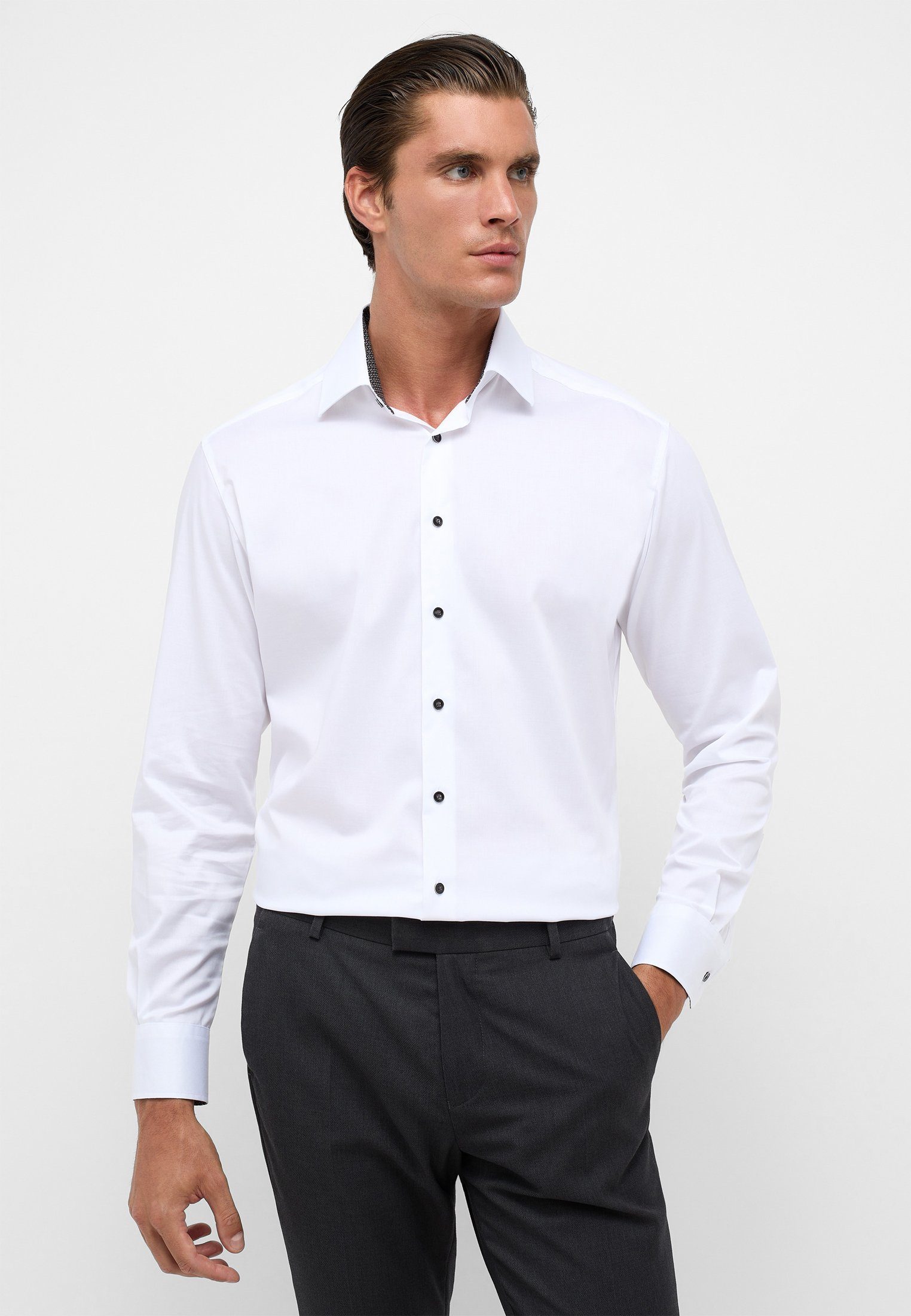 Eterna Langarmhemd MODERN FIT günstig online kaufen