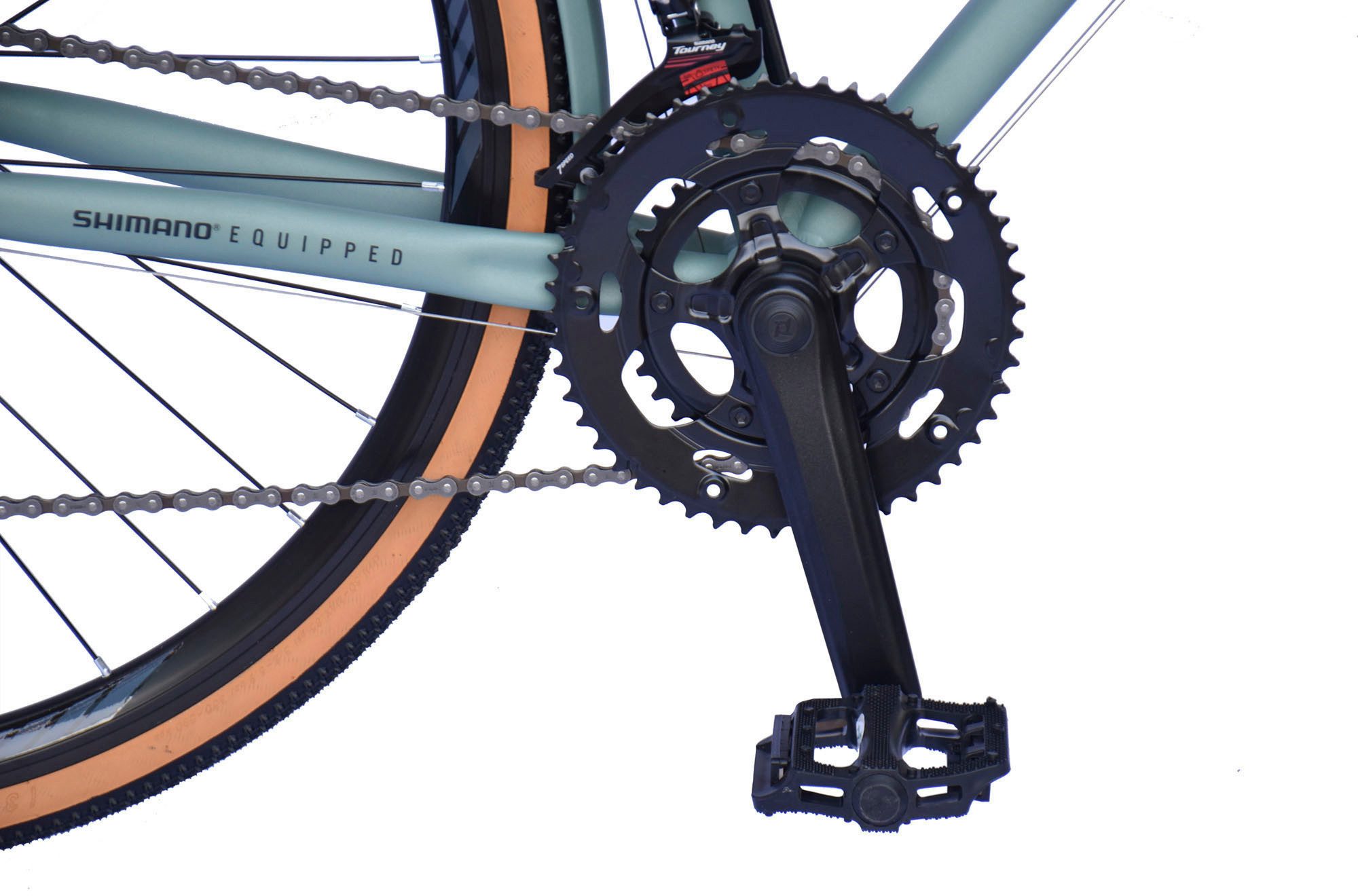 WYNN Gravelbike GRL1.1, 14 Gang Shimano Tourney Schaltwerk, Kettenschaltung – Bild 5 von 5