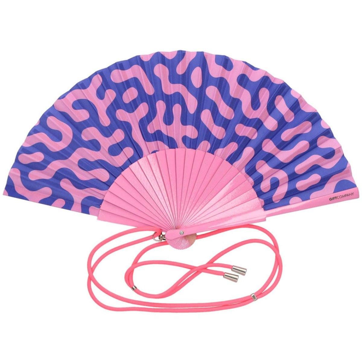 Giftcompany Handfächer Fächer Fififan Koralle Lila Rosa