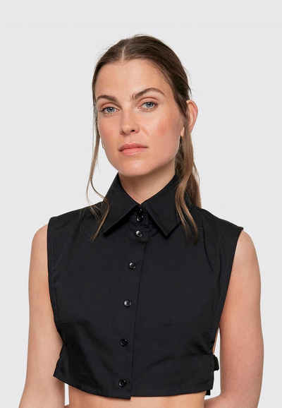 Kragnart Einsteckkragen halbe Hemdbluse Carla-Kragen, (Einsteckkragen Damen), Elegant und stylisch, Hergestellt in Europa
