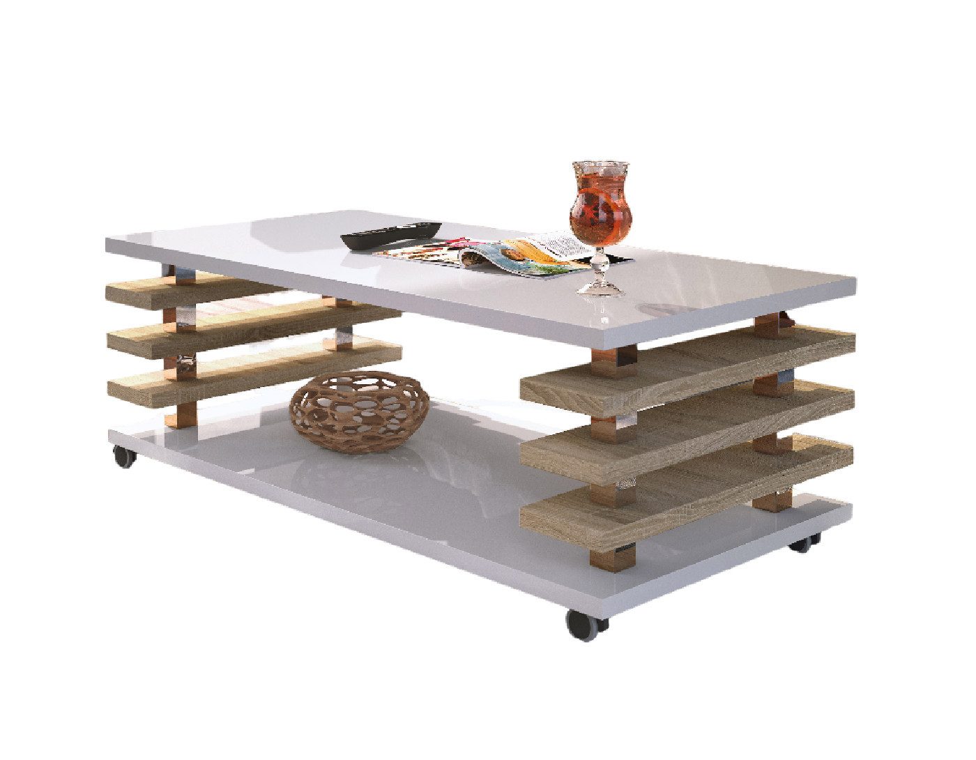 designimpex Couchtisch Design Couchtisch DC-3 Wohnzimmertisch günstig online kaufen