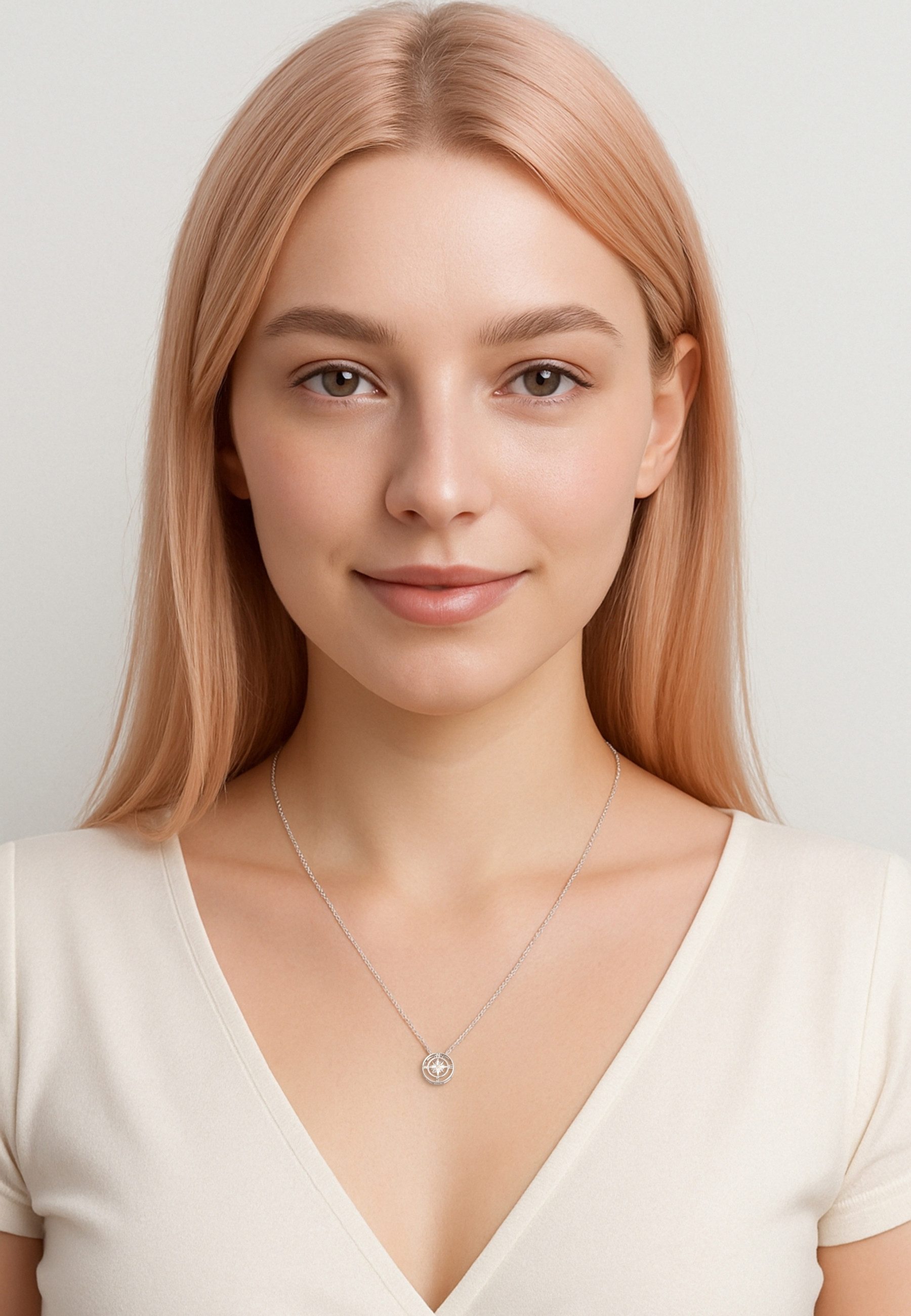 Sofia Milani Kette mit Anhänger Kompass, günstig online kaufen