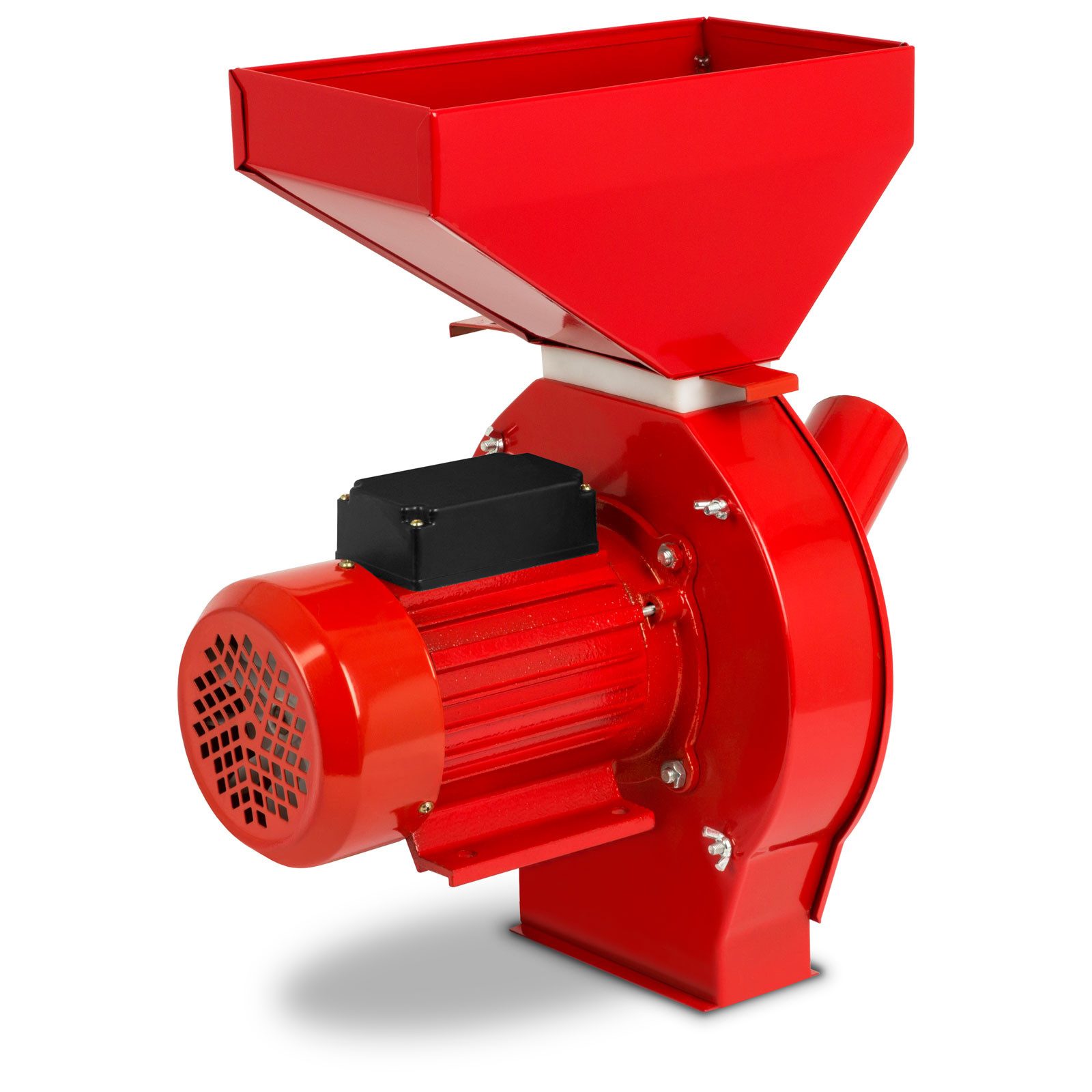 EBERTH Getreidemühle Tischmontage Elektrisch, 1100 Watt Elektromotor, Durchsatzmenge 240 kg/h, Schrotmühle