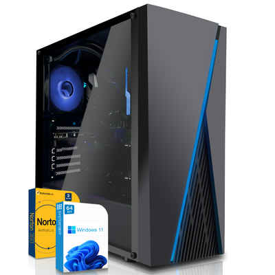 SYSTEMTREFF Gaming-PC (AMD Ryzen 5 5600X, Nvidia GeForce RTX 3060 8GB GDDR6, 32 GB RAM, Luftkühlung)