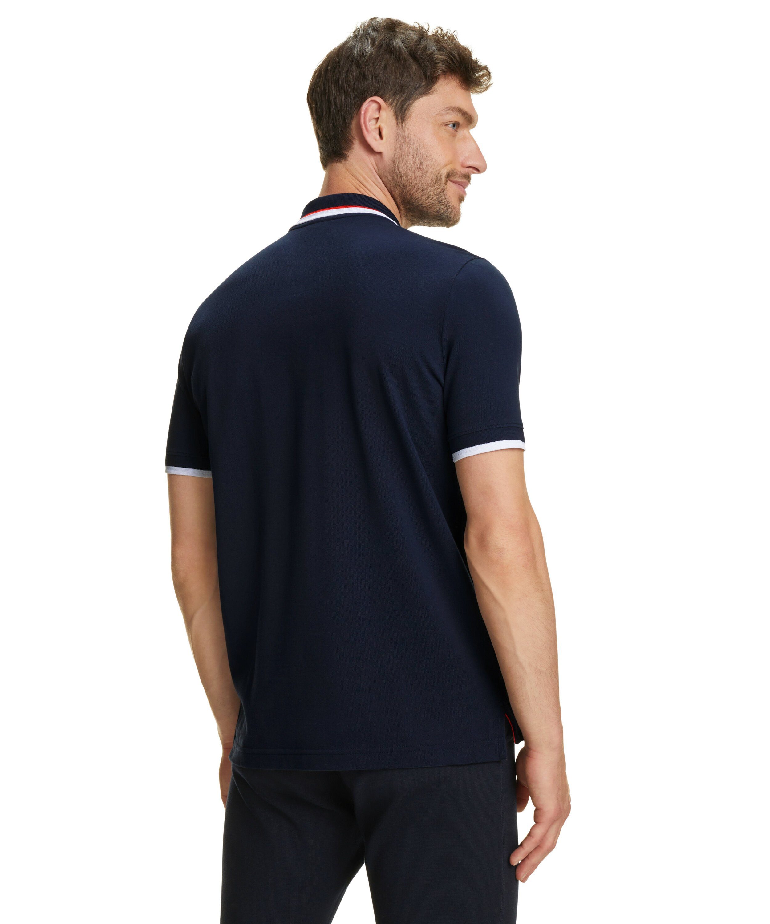 Pima-Baumwolle aus hochwertiger Poloshirt space FALKE blue (6116)