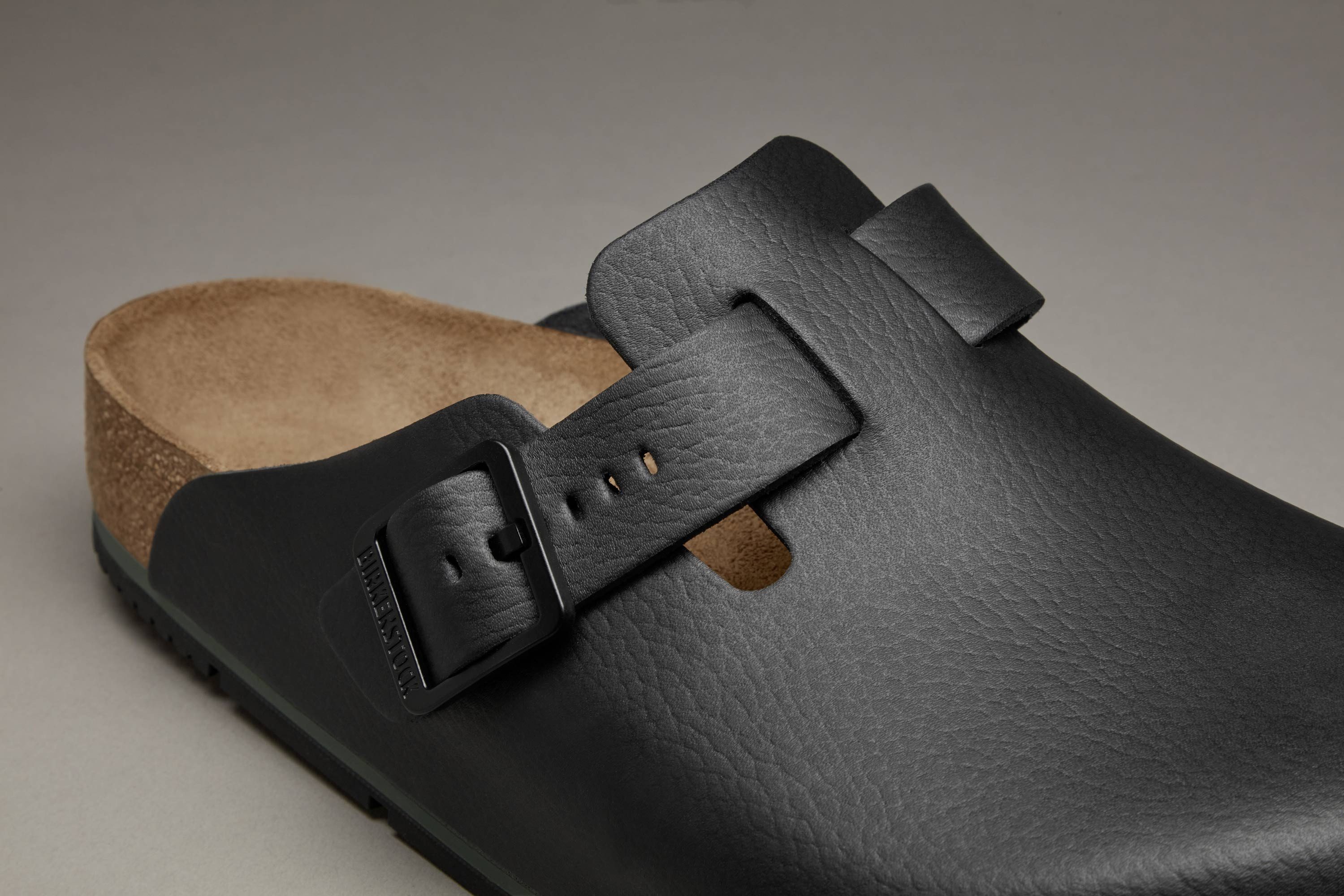 Birkenstock Damen Herren Boston Pro Hausschuhe Leder Pantoletten - Anatomischer Clog Zertifiziert EN ISO 20347:2043, Berufsschuhe für Medizin & Gastronomie – Bild 4 von 5
