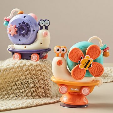 Rutaqian Lernspielzeug Wholede Saugnapf Spielzeug Baby, Sensorik Spielzeug für Baby