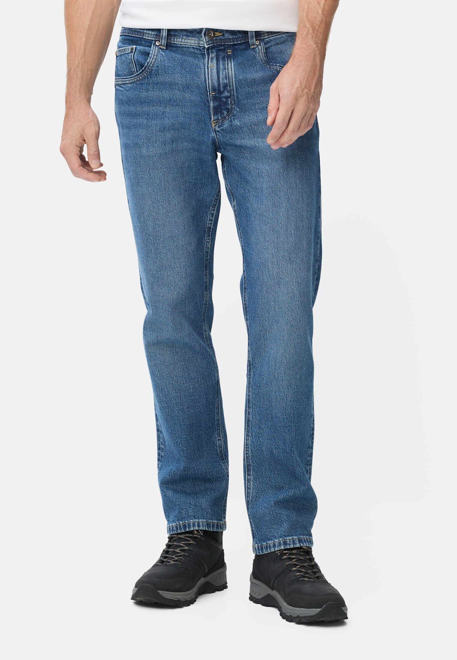 camel active Relax-fit-Jeans mit 2-Wege Stretch Relaxed Fit