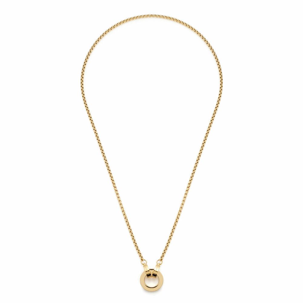 LEONARDO Edelstahlkette Lolita gold Clip & günstig online kaufen