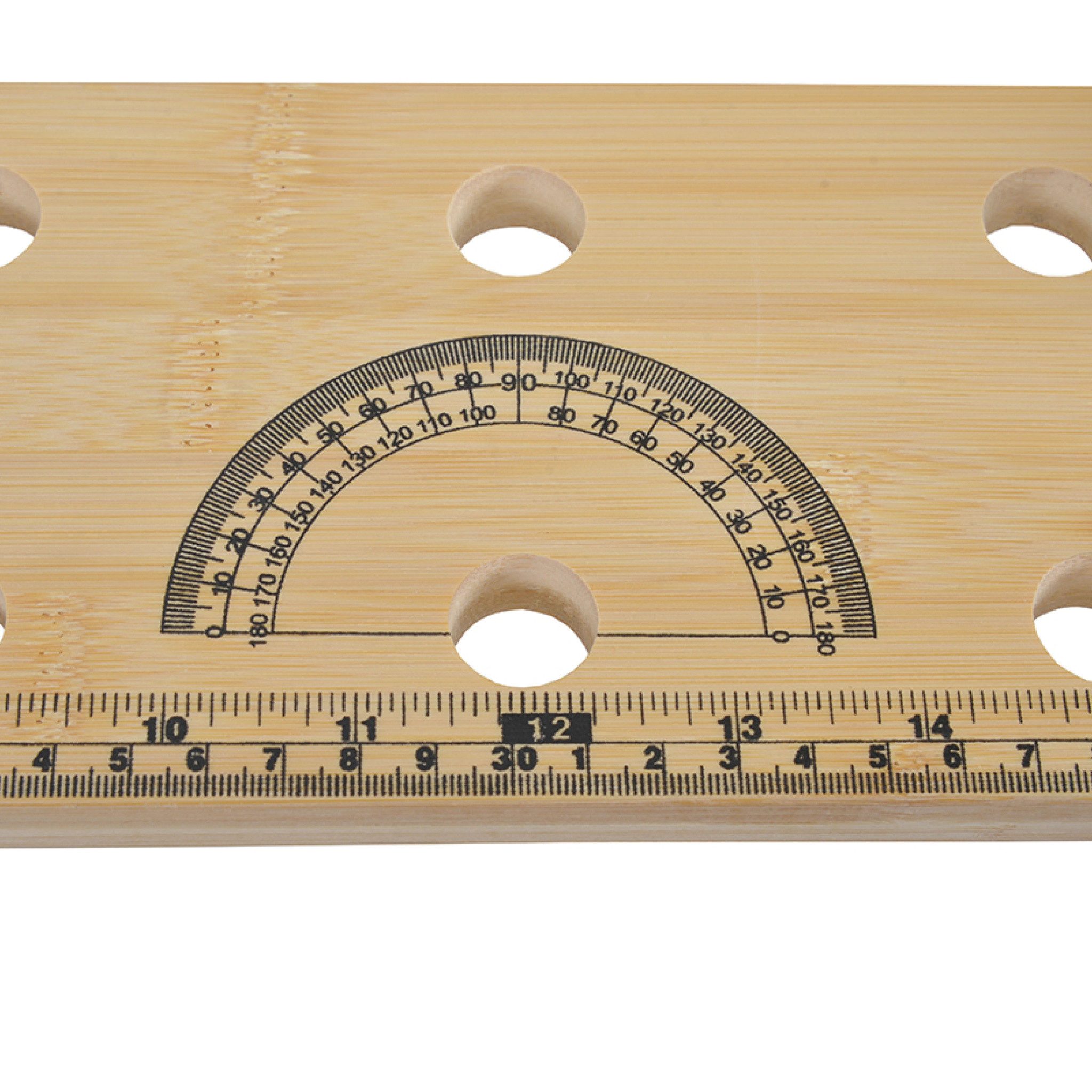 Hecht Werkbank klappbar 100 kg Tragkraft bis 12 cm Spannweite, 650 x 120 x 16 mm Arbeitsplatten