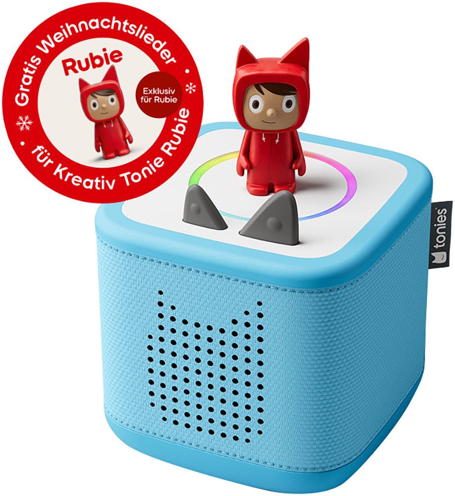 tonies Toniebox 2 Starter Set Lautsprecher Stereo (Bluetooth, WLAN, Kindersicher ab 1)