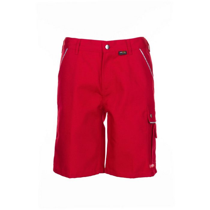 Planam Shorts Shorts Canvas 320 rot/rot Größe M (1-tlg) XB7758