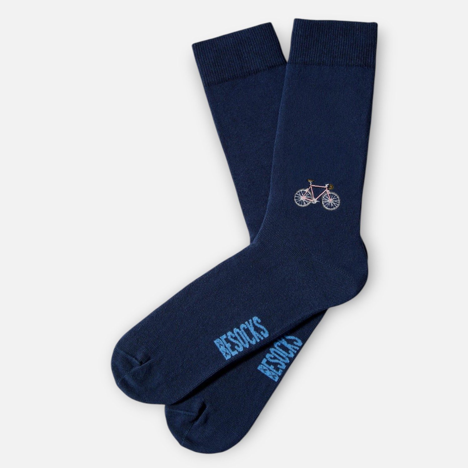 BeSocks Socken Bio-Baumwollsocken - Motiv "Bike"