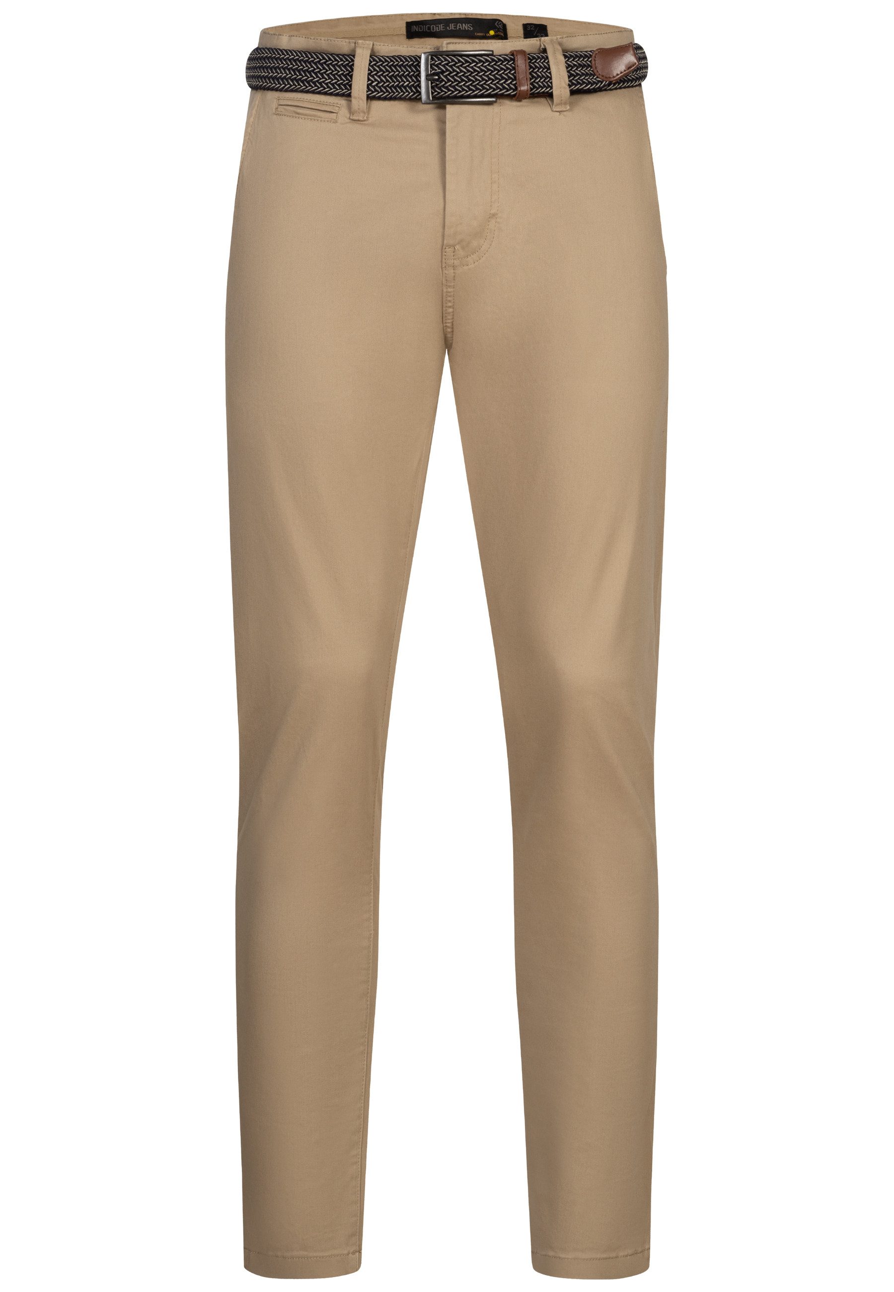 Indicode Chinohose Eary aus elastischer Baumwoll-Qualität, günstig online kaufen