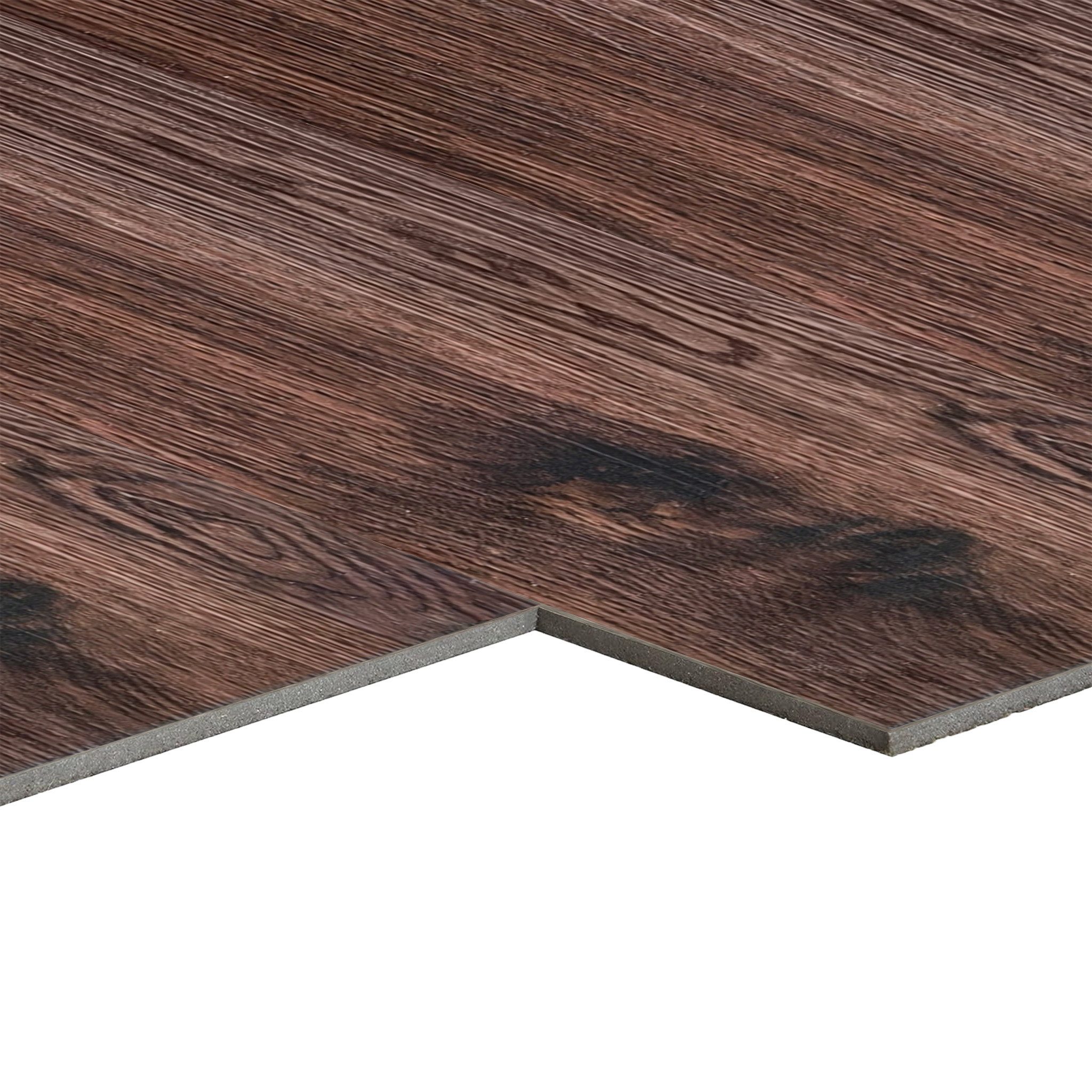 FIVMEN Vinylboden PVC Bodenbelag Selbstklebend, Holzmaserung Dielen, Bodenfliesen, 18/36 Stück, 2.51/5.2 m² Schneidbar Fliesen für Schlafzimmer, Küche