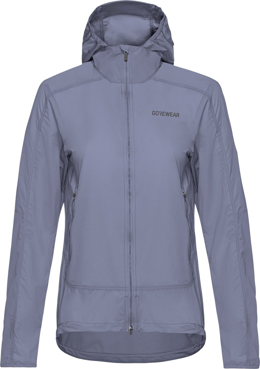 GORE® Wear Laufjacke GOREWEAR FERNFLOW Windbreaker mit Kapuze Damen AMETHYST GREY