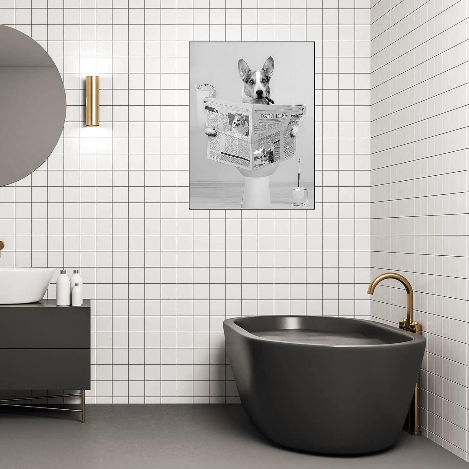 LuxusKollektion Leinwandbild Leinwandbild Hochlandrind schwarz weiß 30x40cm XJG 30L x 40B cm