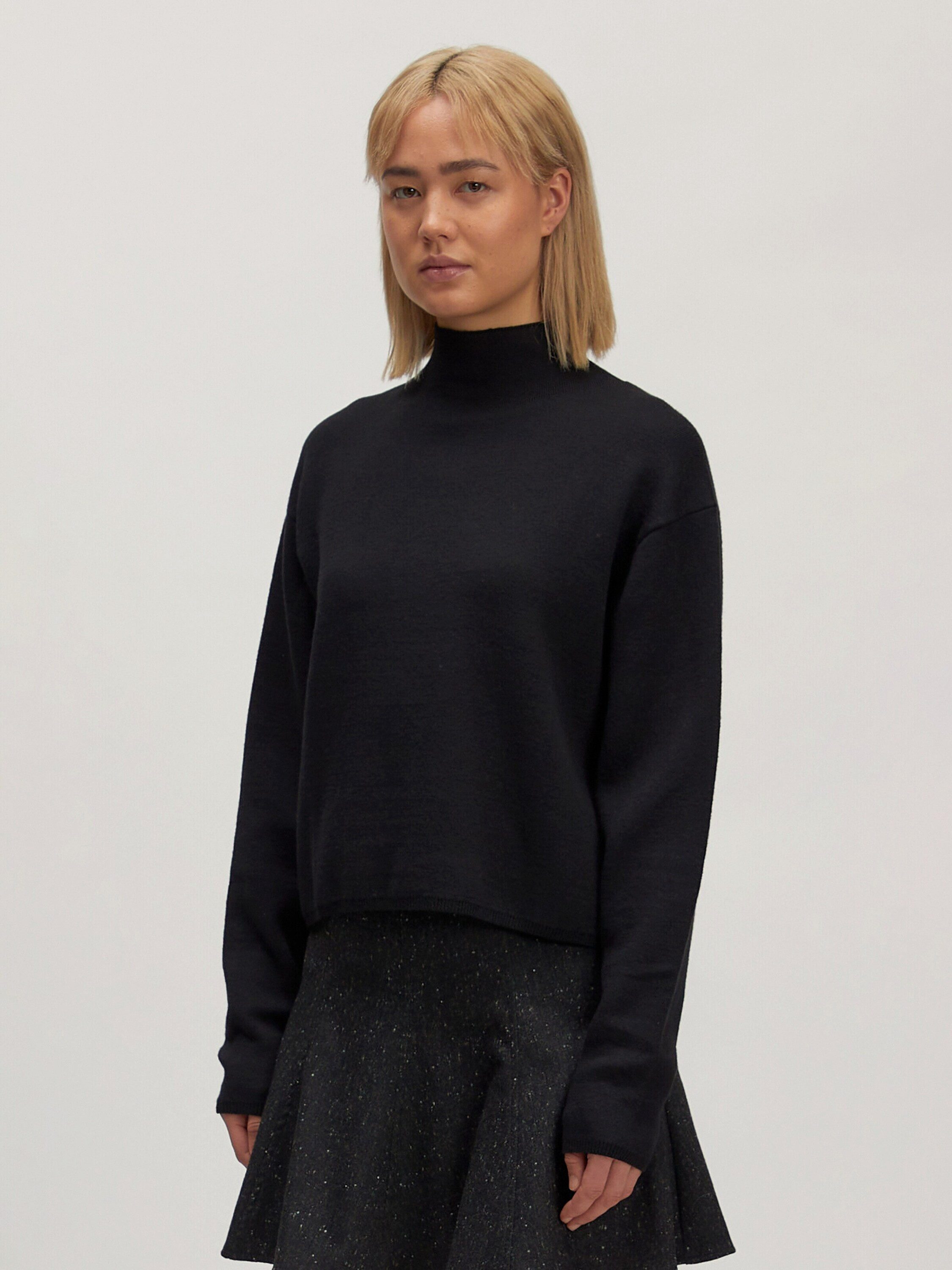 EDITED Strickpullover Alexandra (1-tlg) Plain/ohne Details günstig online kaufen