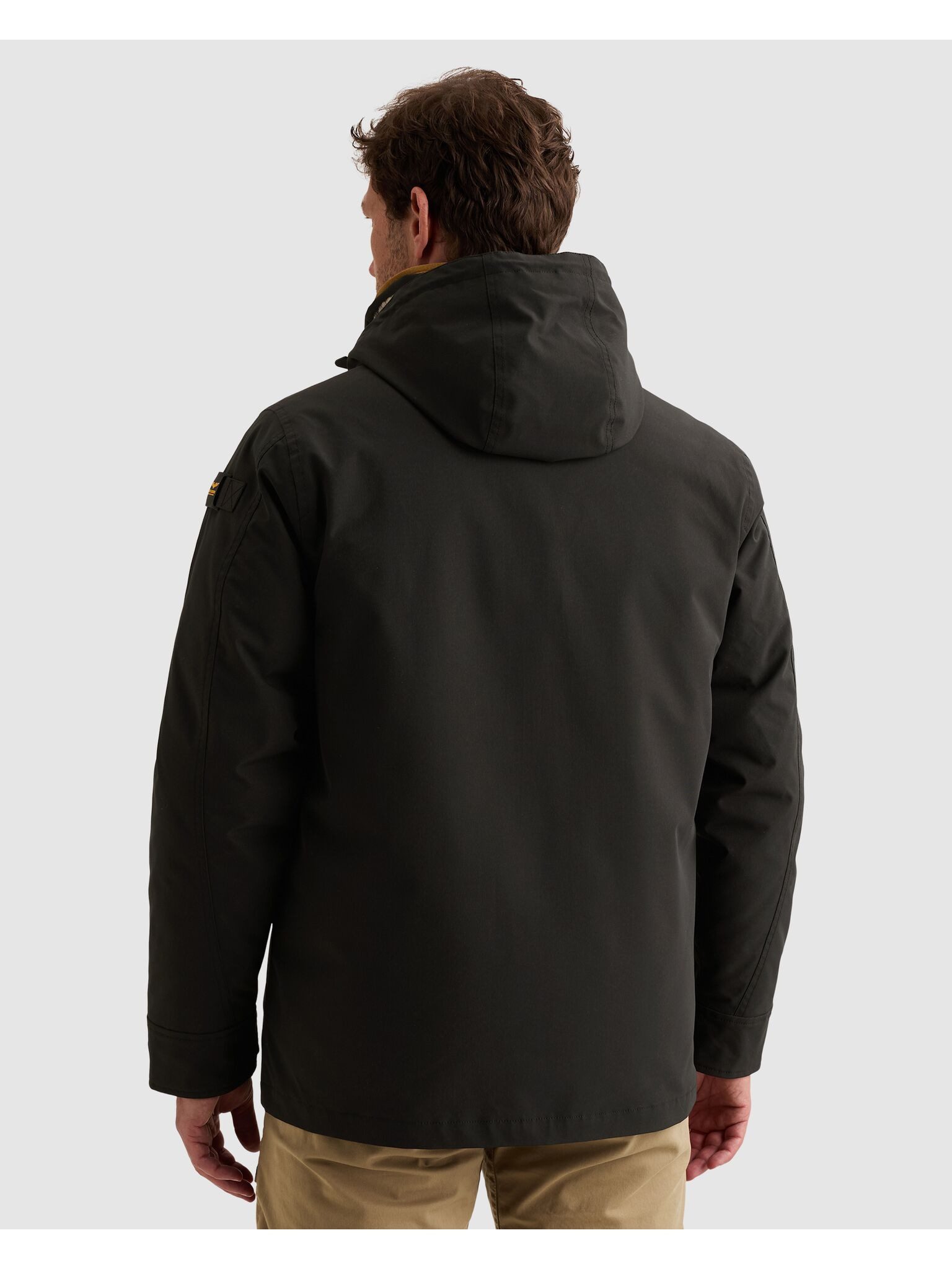 PME LEGEND Winterjacke SNOWPACK Ottoman mit kuscheligem Innenfutter aus Fellimitat - heraustrennbar