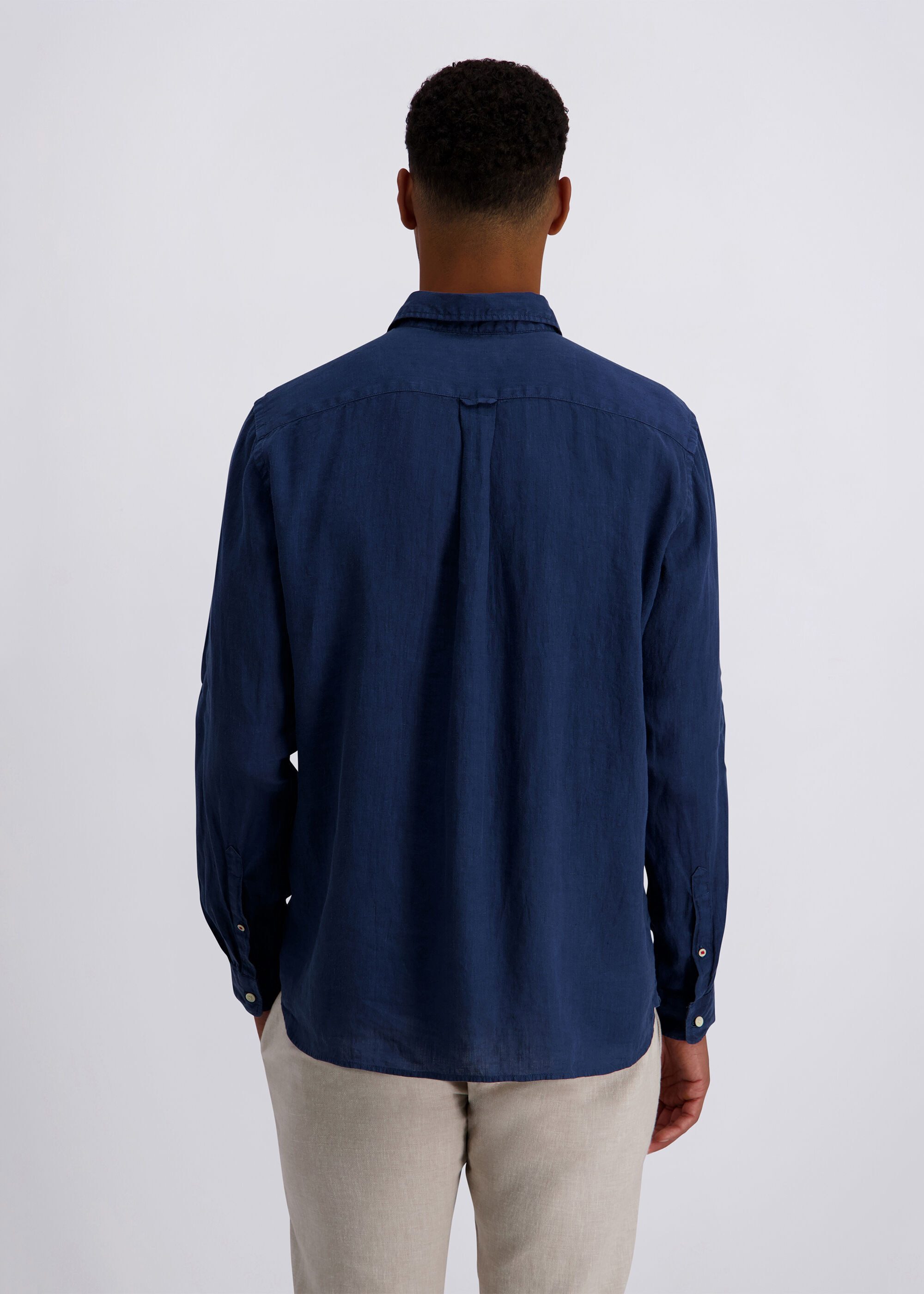 Pierre Cardin Leinenhemd im Comfort Fit