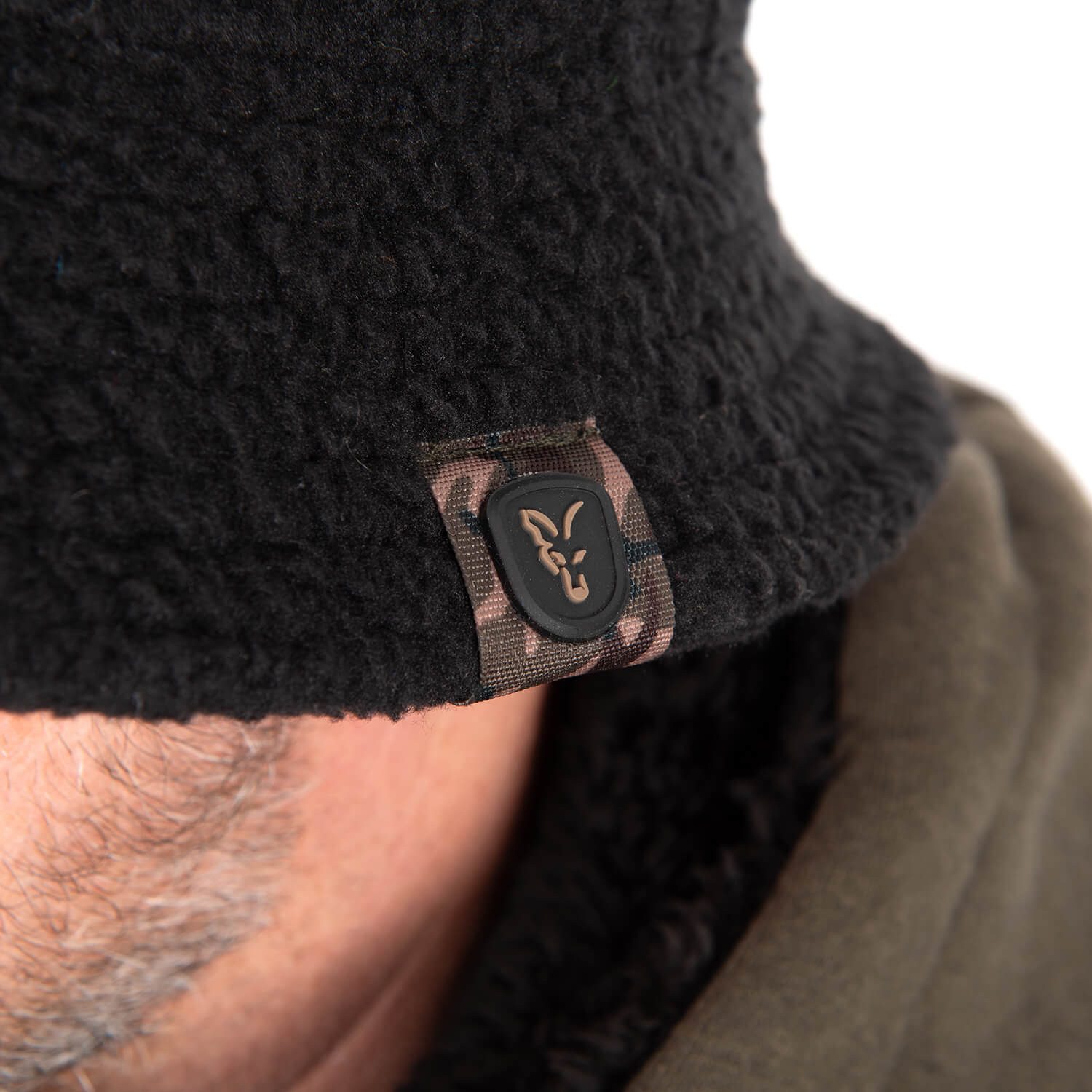 FOX International Schirmmütze Fox Sherpa Anglerhut Buckethut Schwarz