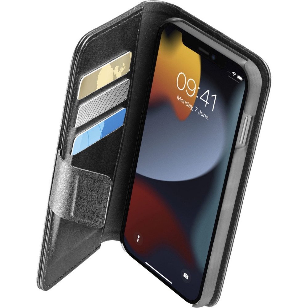Cellularline Handyhülle - Book Case Apple iPhone 13 Pro - schwarz