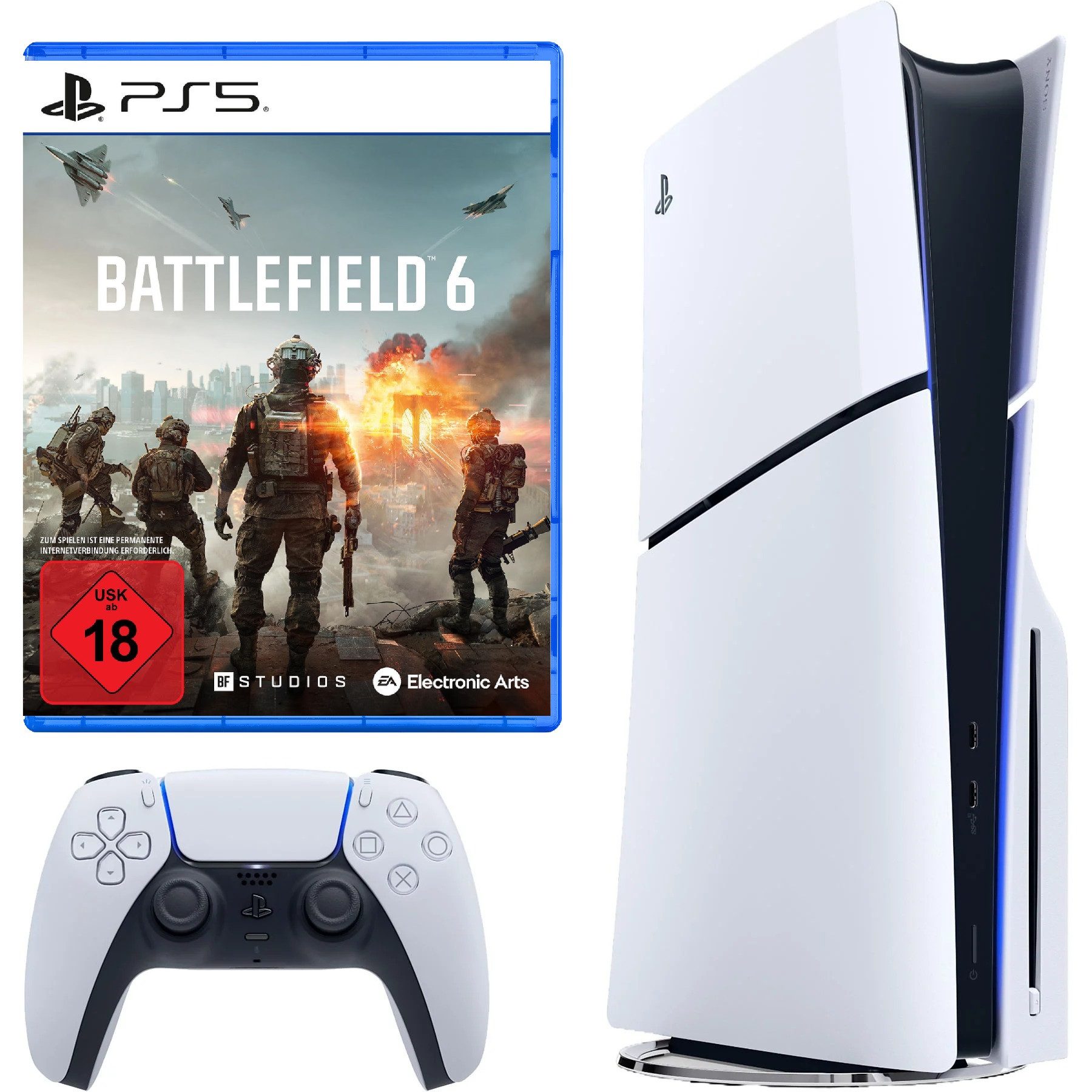 Playstation PlayStation 5 Slim Battlefield 6 Bundle PS5 Slim Battlefield VI