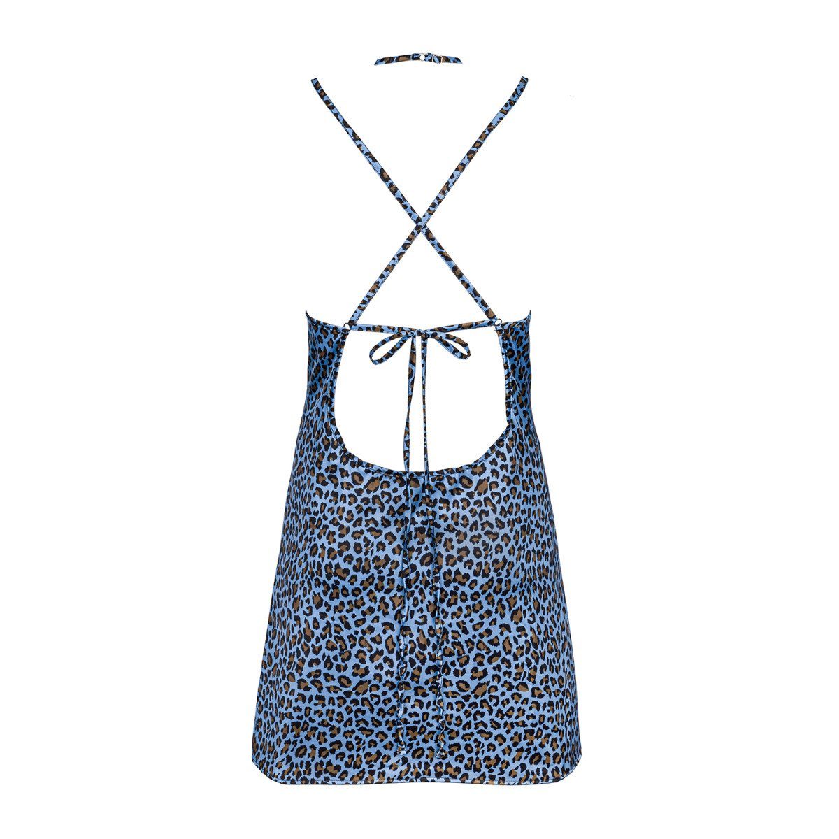 Obsessive Nachthemd OB Nadines thong blue - chemise (L/XL,S/M) &
