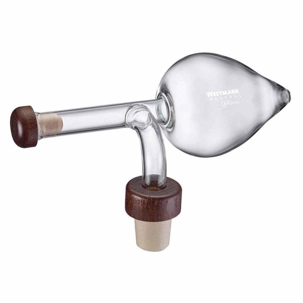 WESTMARK Flaschenausgießer »Gourmet« 60 ml, Borosilikatglas, luftdicht, BPA-frei