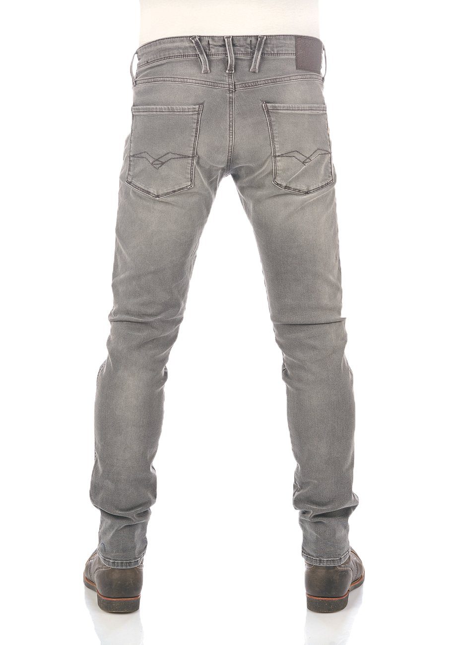Replay Slim-fit-Jeans Anbass Jeanshose mit Stretch günstig online kaufen