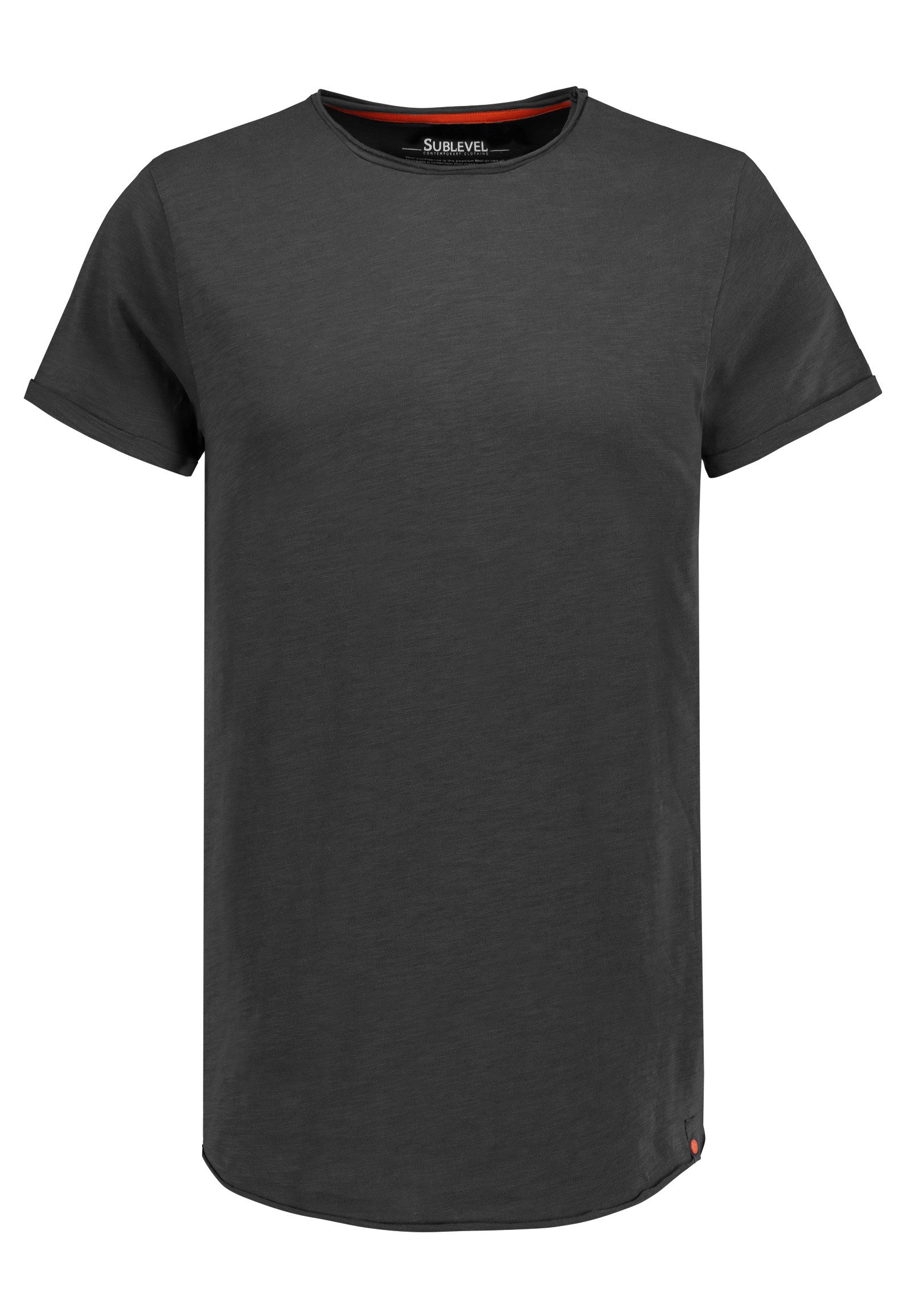 SUBLEVEL T-Shirt Kurzarm Rundhals 3er Pack (3-tlg) 3er Pack Basic T-Shirt