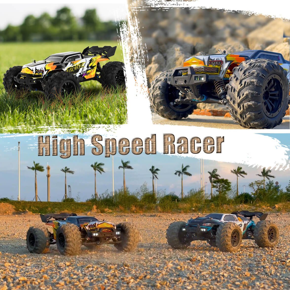 Blij´r RC-Auto DRIVE ferngesteuertes RC Auto 70 km/h, 2 Chassis, 1:16 ...